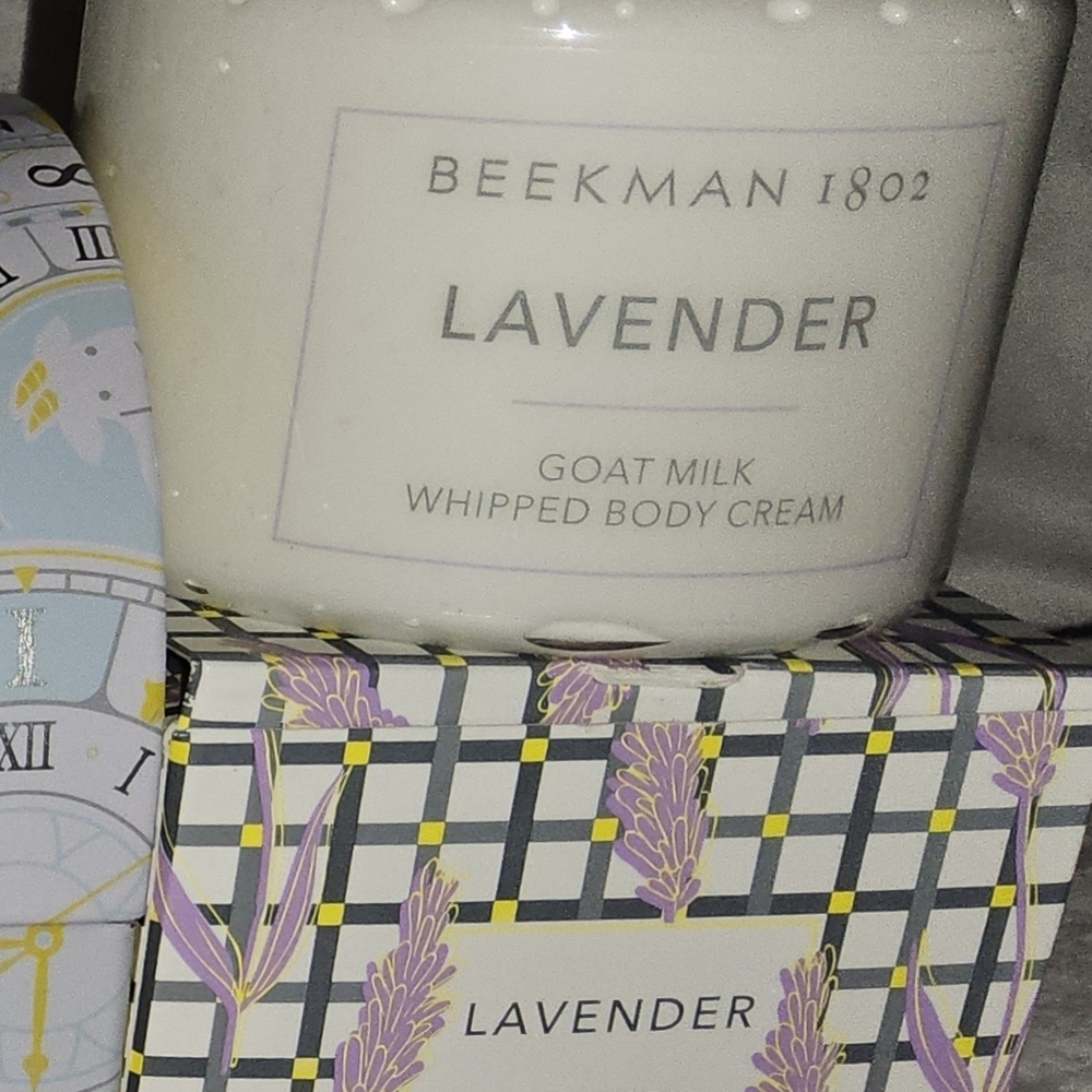 Beekman 1802 Goat Milk Lavander Whipped Body Cream 2 Pack "Priced To Sale"